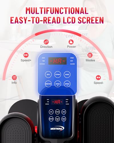 Compact Under Desk Electric Elliptical Machine