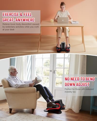 Compact Under Desk Electric Elliptical Machine