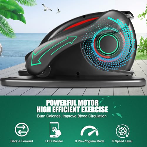 ANCHEER Electric Under Desk Elliptical Leg Exerciser