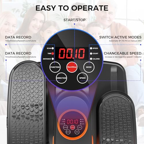 Portable Under Desk Elliptical for Home Workouts