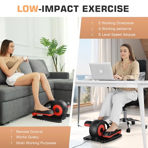 Electric Under Desk Elliptical Machine for Seniors