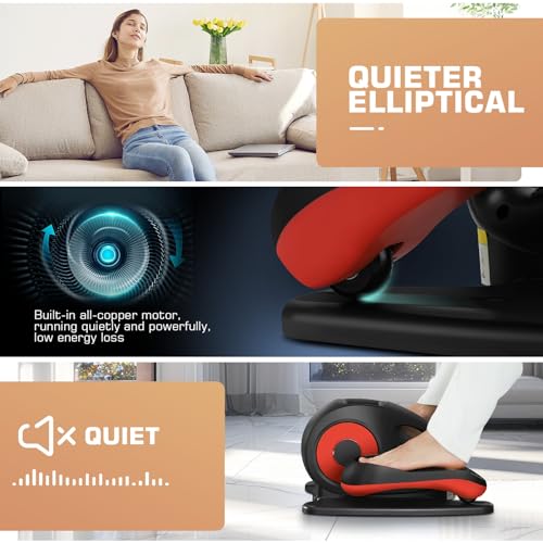 Electric Under Desk Elliptical Machine for Seniors