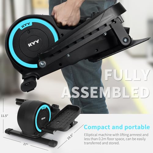KYY Portable Under Desk Elliptical Exercise Machine