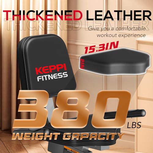 KeppiFitness Recumbent Exercise Bike with Magnetic Resistance