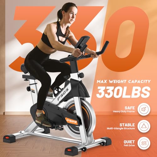 Stationary Exercise Bike with Digital Display