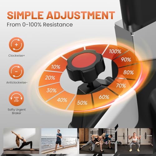 Stationary Exercise Bike with Digital Display