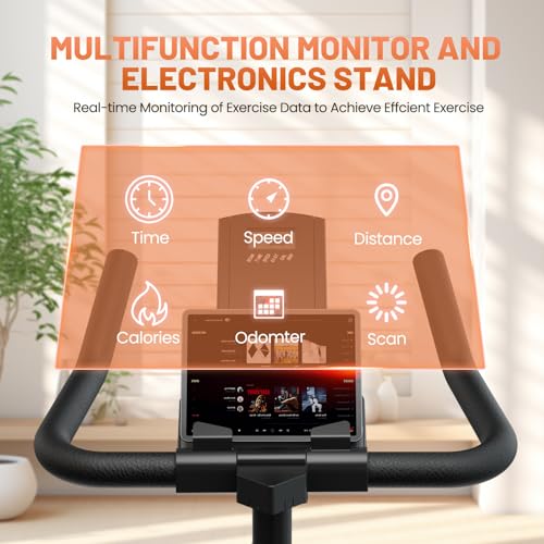 Stationary Exercise Bike with Digital Display