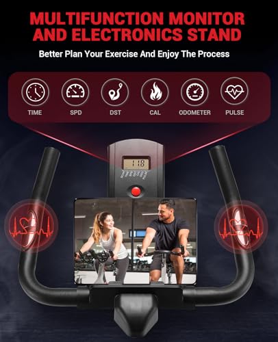 DMASUN Indoor Cycling Bike with Digital Display