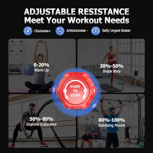 Silent Indoor Exercise Bike with Tablet Holder