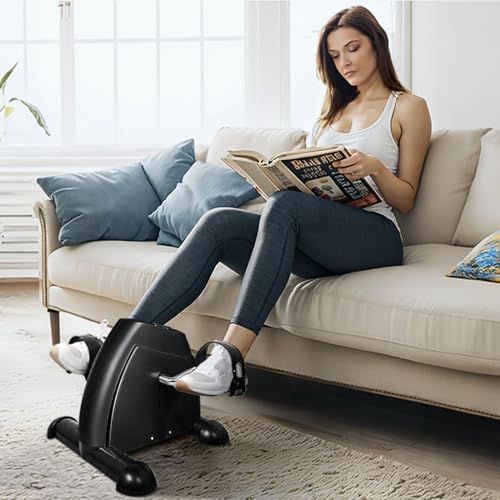 Portable Under Desk Mini Exercise Bike with LCD