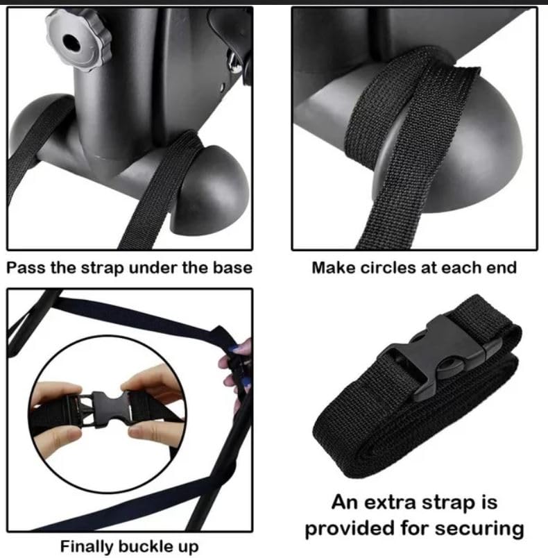 Portable Under Desk Mini Exercise Bike with LCD