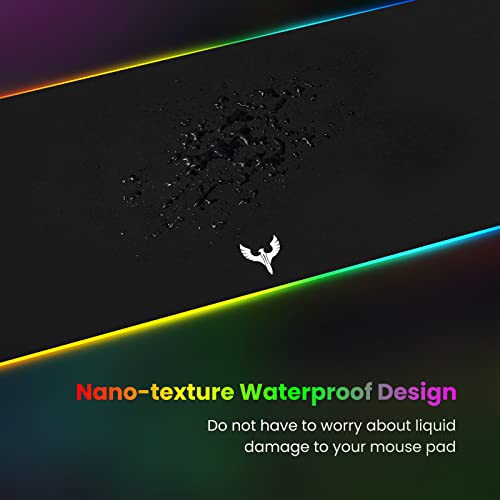 BladeHawks XL RGB Gaming Mouse Pad with 14 Modes