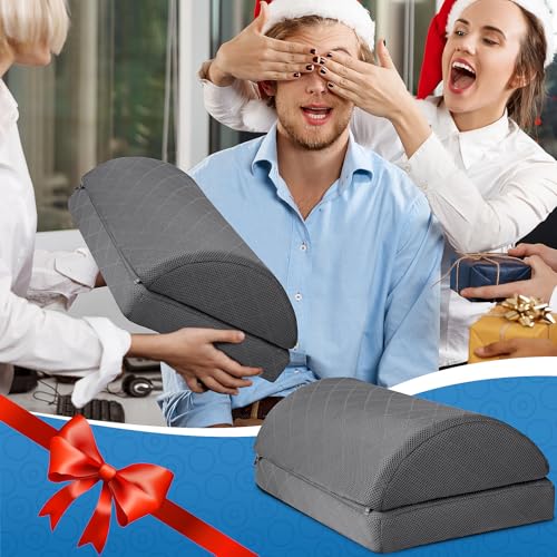 CushZone Adjustable Foot Rest for Gaming Comfort