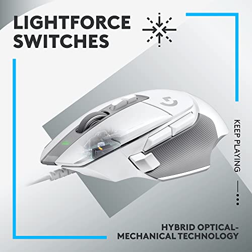 Logitech G502 X Gaming Mouse - HERO 25K Sensor