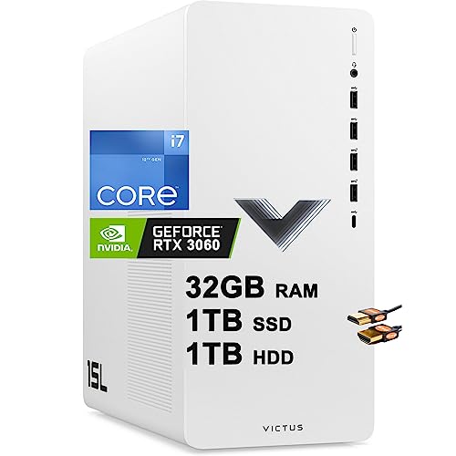 HP Victus 15L Gaming Desktop with RTX 3060