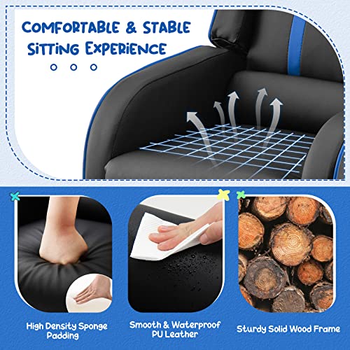 Costzon Adjustable Kids Gaming Recliner Chair