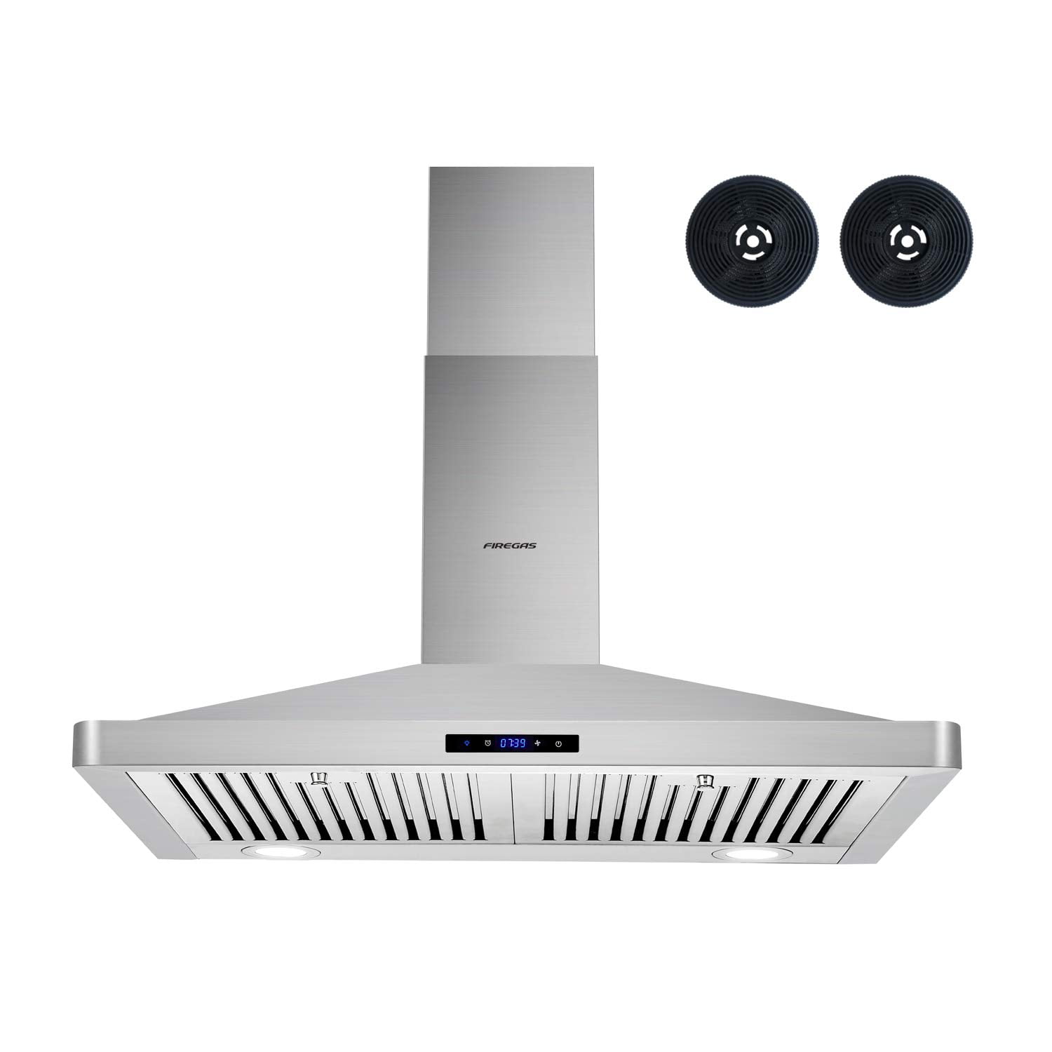 30" FIREGAS Wall Mount Range Hood with Touch Control