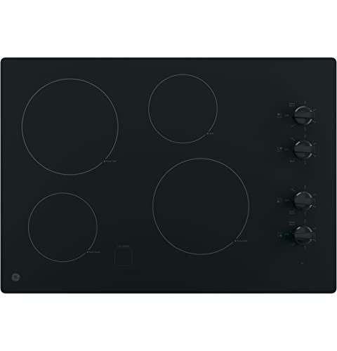 GE Smoothtop Electric Cooktop with 4 Elements