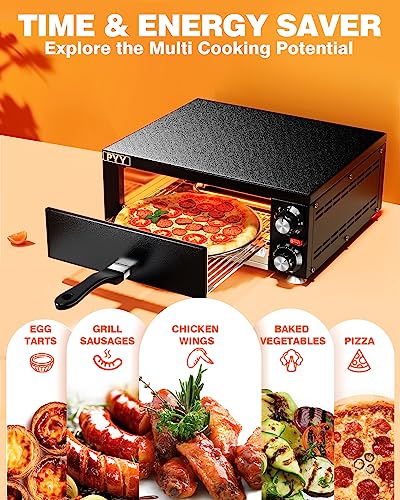 Electric Countertop Pizza Oven for Home Kitchen