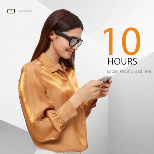 OhO Smart Glasses with Bluetooth Audio and UV Protection