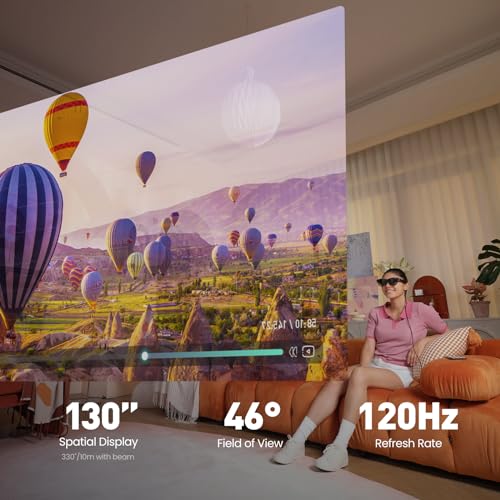 XREAL Air AR Smart Glasses: 201" Virtual Theater
