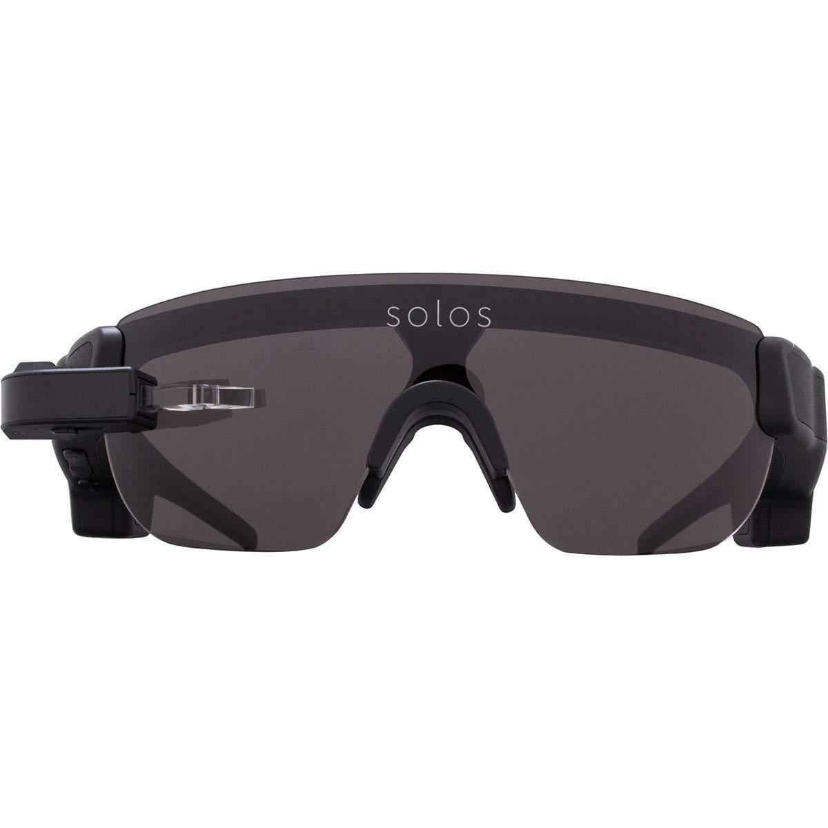 Solos Black Smart Glasses with Widescreen Display