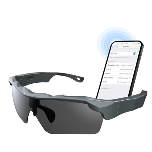 Bluetooth Smart Glasses with Speaker and Waterproof Design