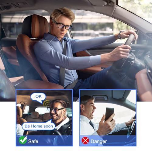 TnoxHD Bluetooth Smart Glasses with Speakers & Control