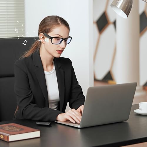 TnoxHD Bluetooth Smart Glasses with Speakers & Control