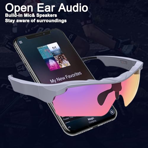 Bluetooth Smart Glasses with Speaker and Waterproof Design