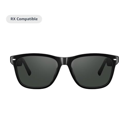 Alexa-Enabled Smart Glasses - Classic Black Frames