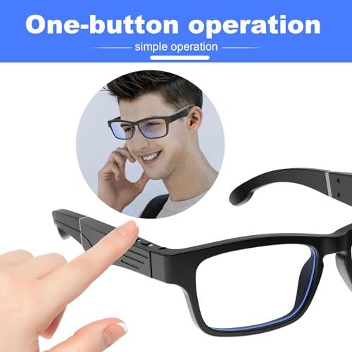 TnoxHD Bluetooth Smart Glasses with Speakers & Control
