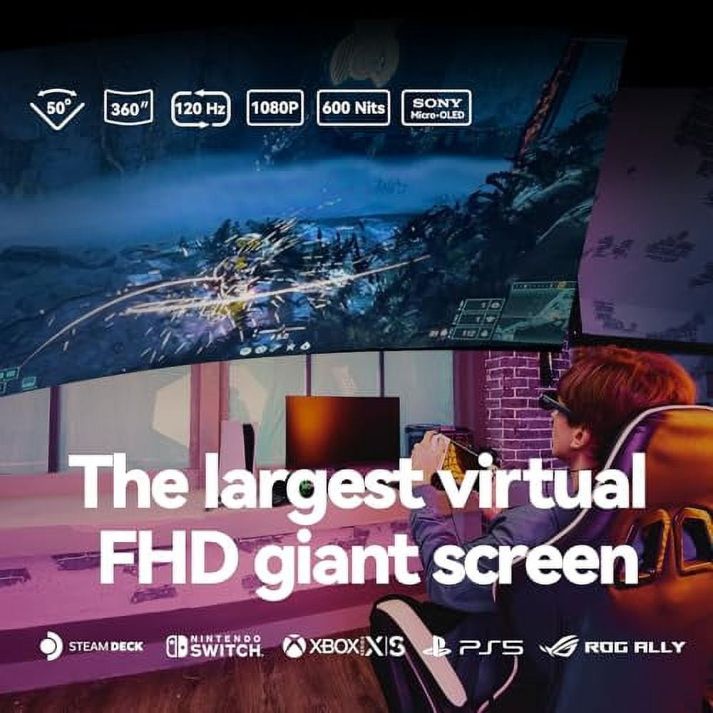 Rokid Max AR Glasses - 360° Virtual Theater