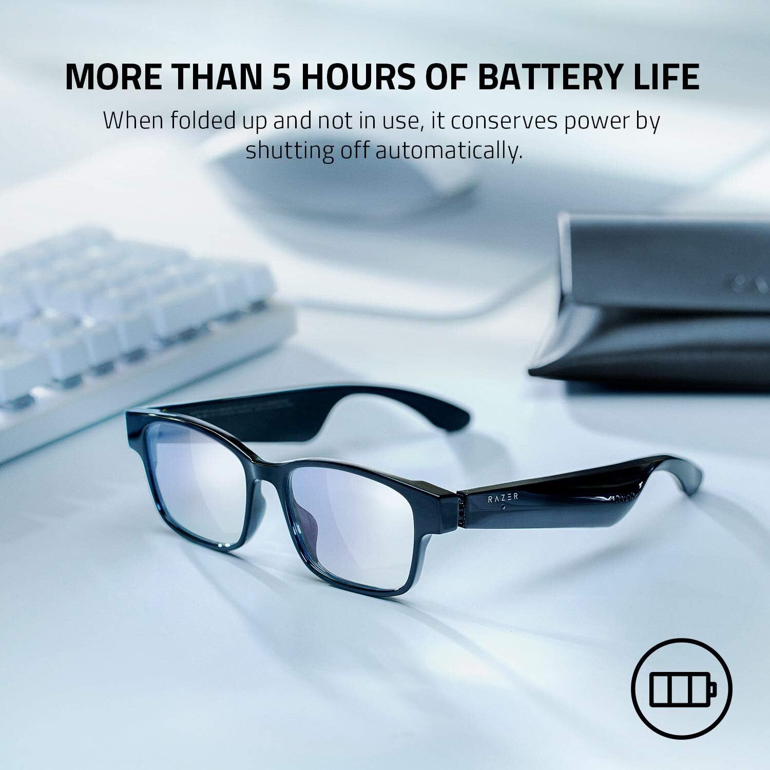 Razer Anzu Polarized Smart Glasses with Blue Light Filter