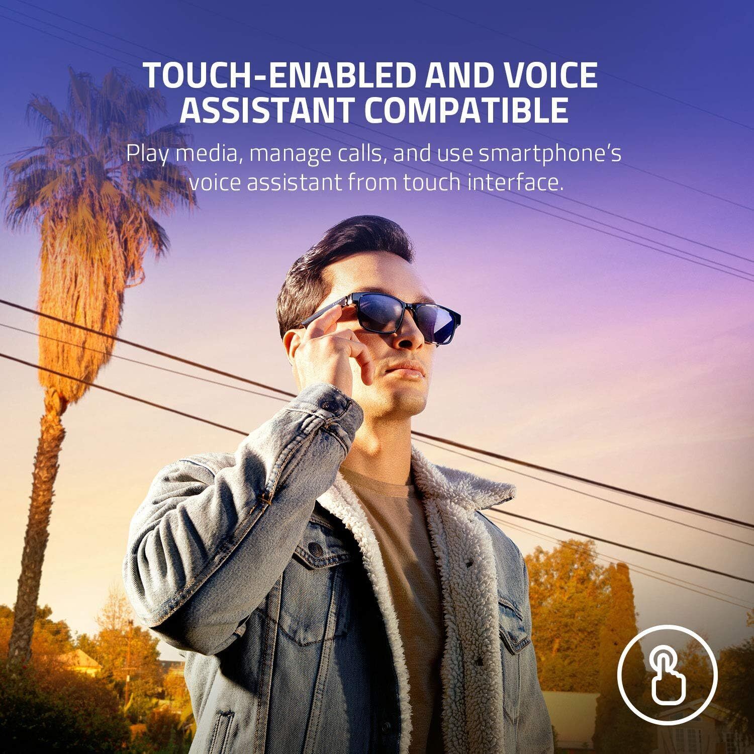 Razer Anzu Polarized Smart Glasses with Blue Light Filter