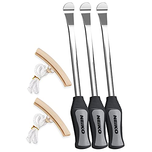 NEIKO Tire Spoon Levers and Rim Protectors Set