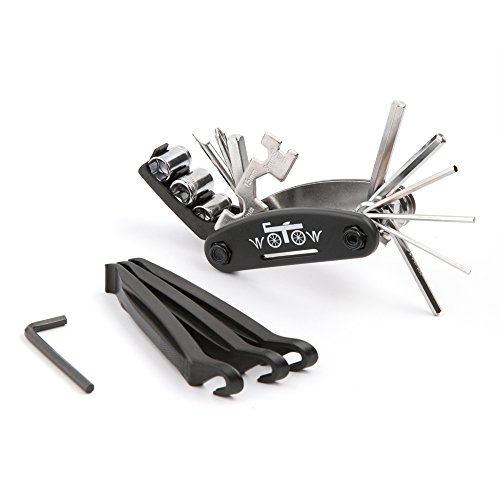 16-in-1 Bicycle Multitool with Tire Levers