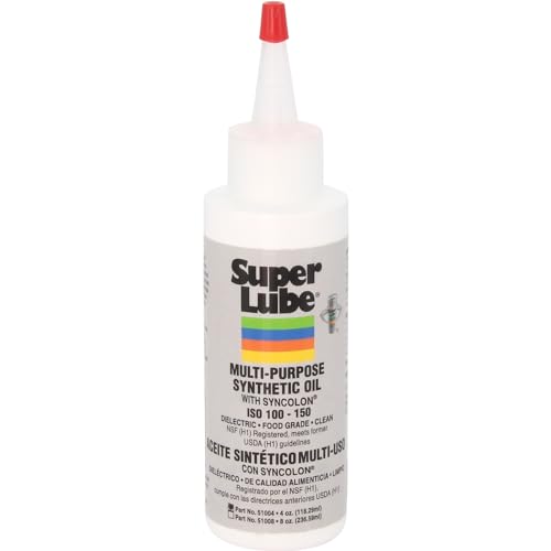 High Viscosity Synthetic Oil with PTFE, 4 oz