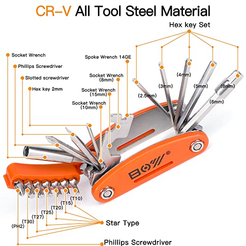 20-in-1 Bicycle Tool Kit for Electric Scooters