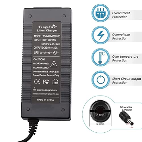 Universal 42V Electric Scooter Charger for 36V Batteries