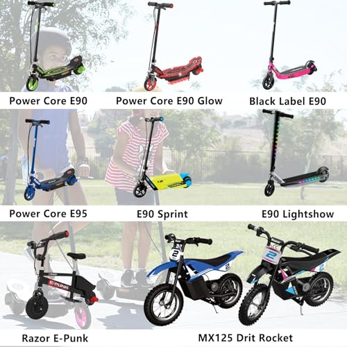 12V Charger for Razor Power Core Electric Scooters