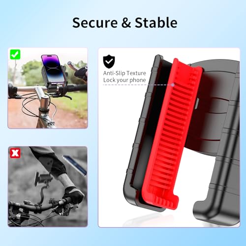 360° Motorcycle Phone Mount for Scooters and Bikes