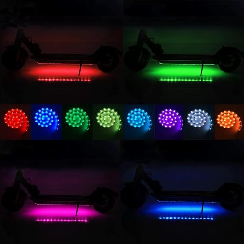 Colorful Waterproof LED Strip Light for Scooters