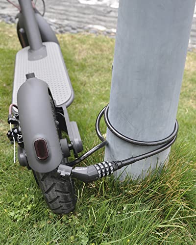 Escooter Cable Lock - 4-digit Resettable Combo