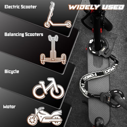 Heavy-Duty Anti-Theft Lock & Waterproof Scooter Bag