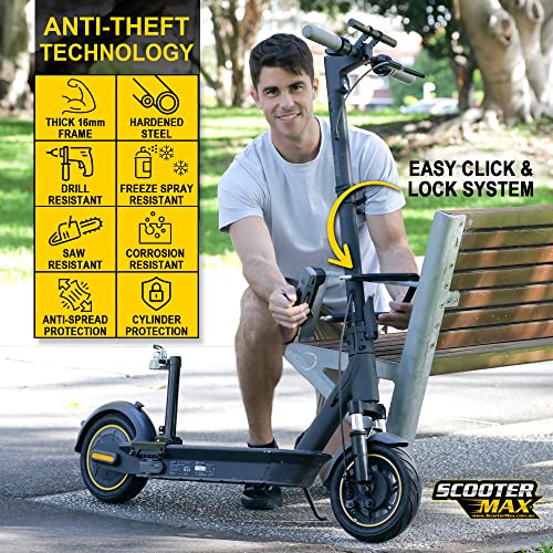 Heavy Duty U Lock for Electric Scooters & Bikes