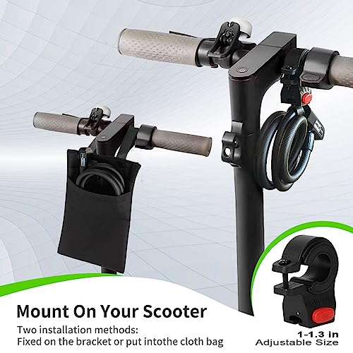 eMjollRay 4-Foot Electric Scooter Anti-Theft Lock