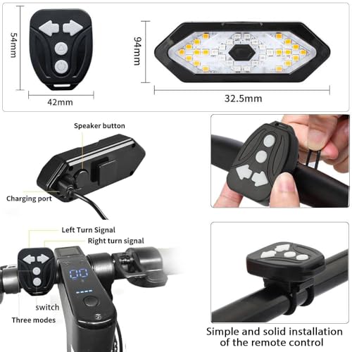 Smart Turn Signal for Xiaomi E-Scooter Series