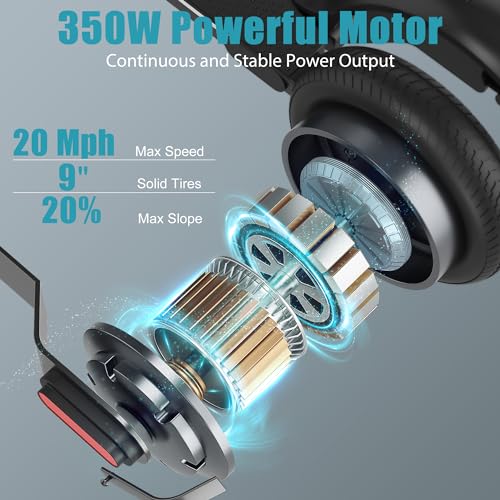 Caroma 350W Adult Electric Scooter - 20 MPH