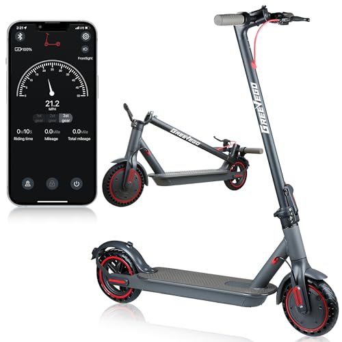 Greevego 350W Electric Scooter - 19MPH, 19 Mile Range